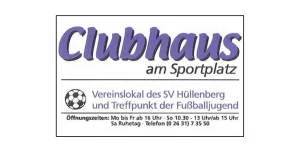 Clubhaus am Sportplatz